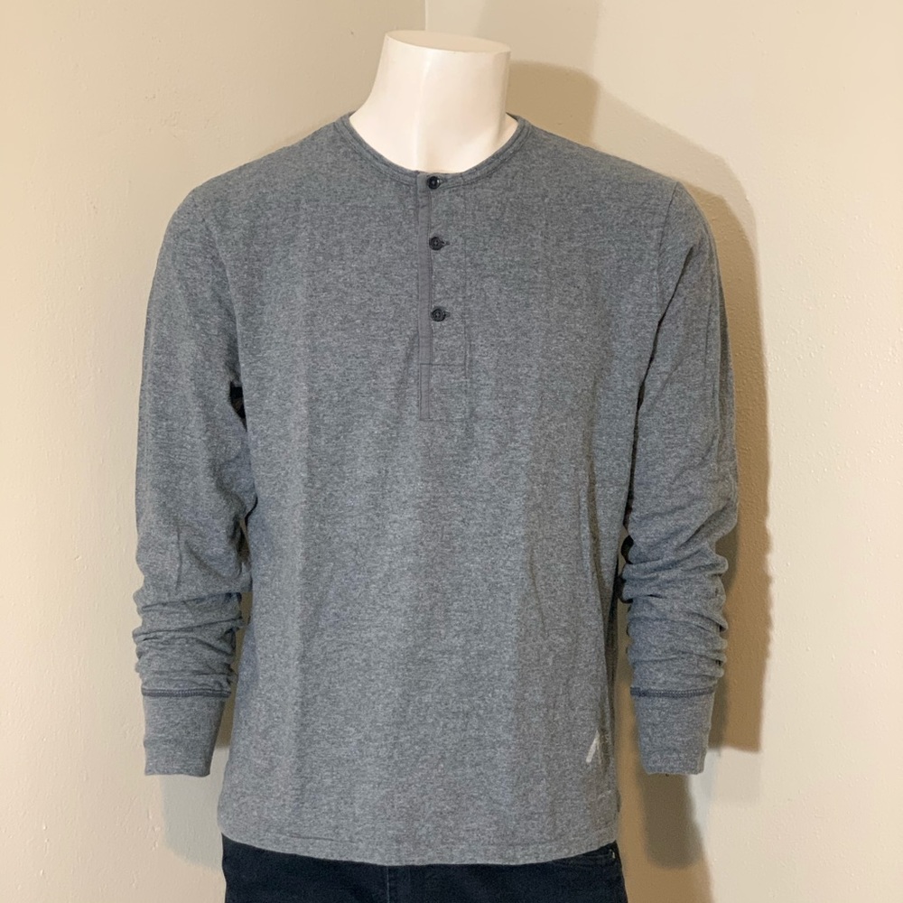 Denim & Supply Ralph Lauren Gray Shirt Men’s Large Long Sleeve Casual Pullover